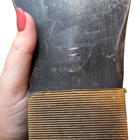 Free People Mont Blanc Sandals Asymmetrical Black Size 40 - Picture 8 of 8